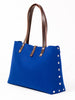 Felt Shoulder Bag, Felt Handbag; Blue Bags & Purses, Shoulder Bags, Handbags, Felt Shoulder Bag