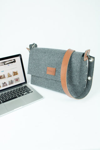 Laptop Messenger Bag, Laptop Bag, MacBook 13" Bag